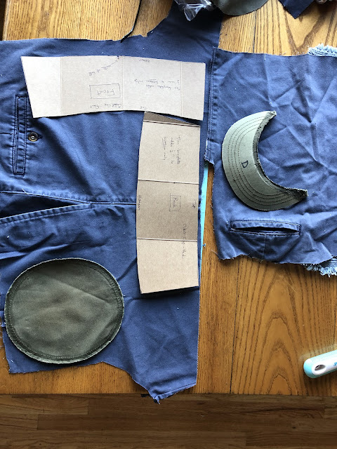 Refashion DIY Old Jeans Cap / How To Make a Baseball Hat / From Old Jeans /  Denim Upcycle / Recycle 